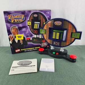 Family Feud Electronic Game - Irwin Toy2007 Works Fun Instructions Takes 4 AA